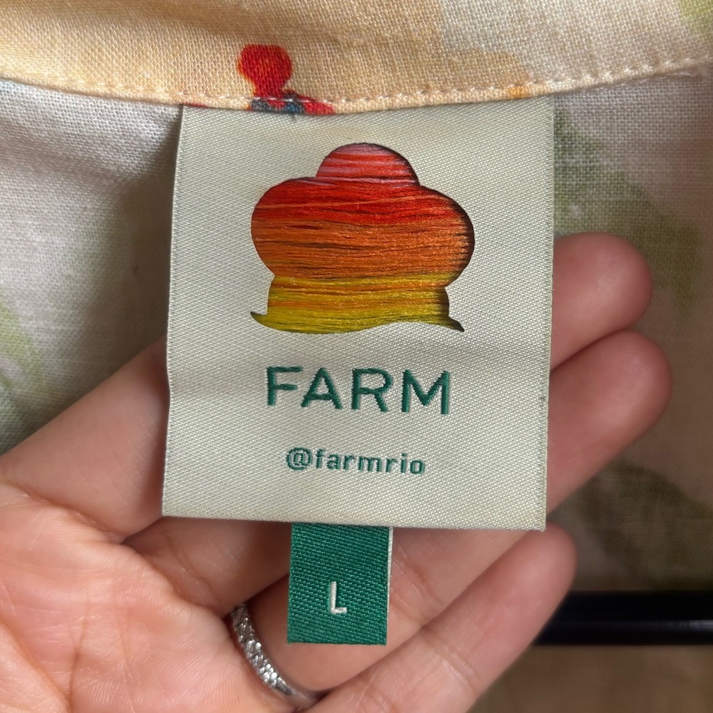 FARM Rio | Copacabana Button Front Jumpsuit - Picture 4 of 4